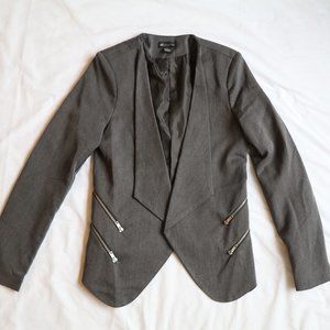 Dark Grey Ladies Blazer